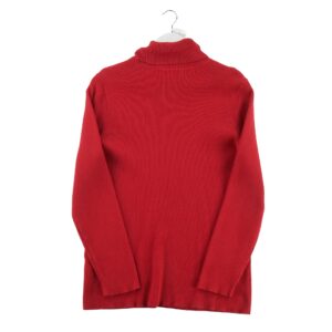 Pull femme manches longues rouge Lauren Ralph Lauren Col Roule