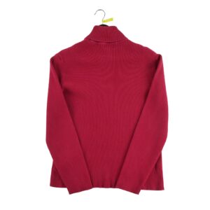 Pull femme manches longues rouge Lauren Ralph Lauren Col Roule