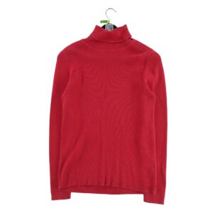 Pull femme manches longues rouge Lauren Ralph Lauren Col Roule
