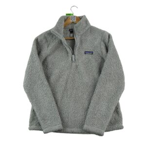 Pull polaires femme manches longues gris Patagonia Col Montant