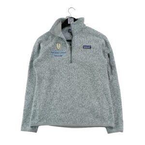 Pull polaires femme manches longues gris Patagonia Motif chine Col Montant