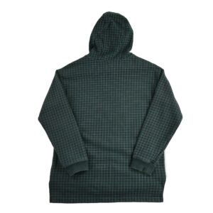 Sweat a capuche enfant manches longues noir Nike Motif a carreaux Col Rond