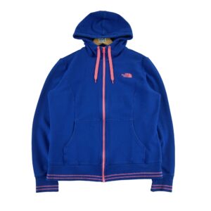 Sweat a capuche femme manches longues bleu The North Face Col Rond