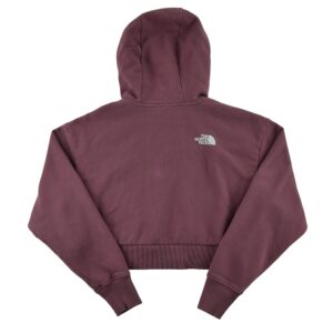 Sweat a capuche femme manches longues bordeaux The North Face Col Rond