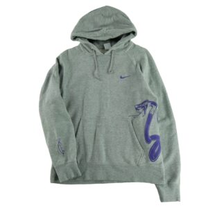 Sweat a capuche homme manches longues marine Nike Col Montant