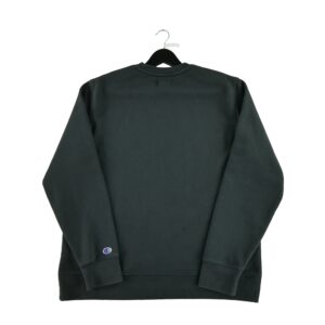 Sweat a capuche homme manches longues noir Champion Col Rond