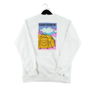 Sweat femme manches longues blanc The North Face Col Rond