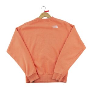 Sweat femme manches longues orange The North Face Col Rond