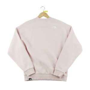 Sweat femme manches longues rose The North Face Col Rond