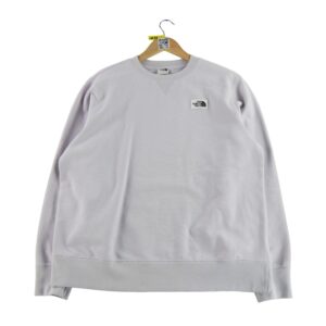 Sweat femme manches longues violet The North Face Col Rond