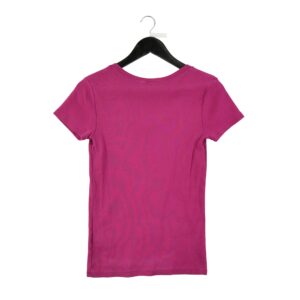 T shirt manches courtes femme rose Polo Ralph Lauren Col Rond