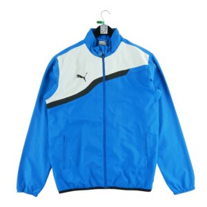 Veste de survetements homme manches longues bleu Puma Col Rond