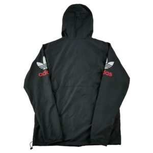 Veste de survetements homme manches longues noir Adidas Col Rond