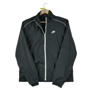 Veste de survetements homme manches longues noir Nike Col Montant