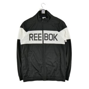 Veste de survetements homme manches longues noir Reebok Col Montant