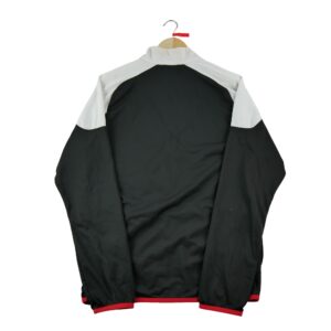 Veste de survetements homme manches longues noir Vintage Col Montant