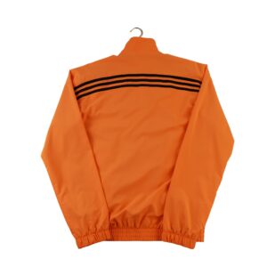 Veste de survetements homme manches longues orange Adidas Col Montant