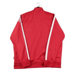 Veste de survetements homme manches longues rouge Nike Col Montant Equipe Manchester United