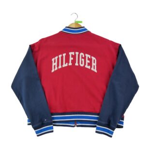 Veste legeres femme manches longues rouge Tommy Hilfiger Col Rond