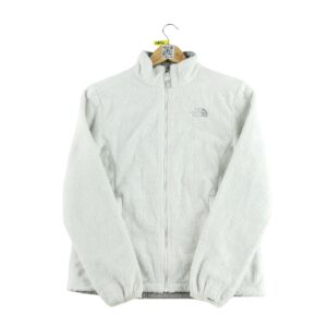 Veste polaires femme manches longues blanc The North Face Col Montant