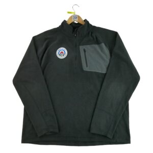 Veste polaires homme manches longues noir The North Face Col Montant