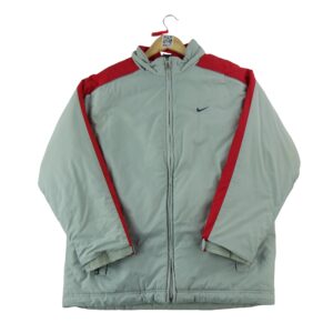 Blouson enfant manches longues gris Nike Col Montant