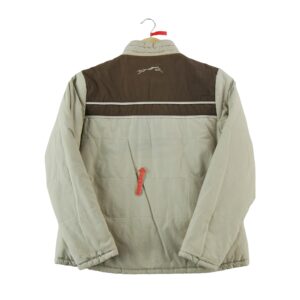 Blouson homme manches longues beige Vintage Col Montant