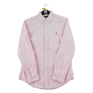 Chemise classiques homme manches longues rose Polo Ralph Lauren
