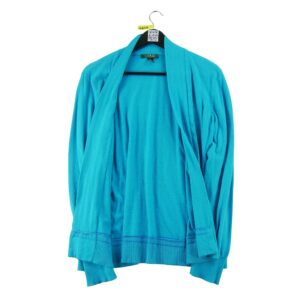 Gilet femme manches longues bleu Lauren Ralph Lauren Col Chale