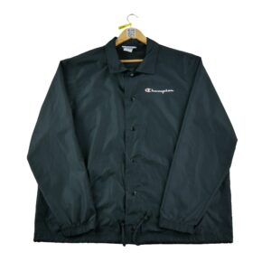 Parka homme manches longues noir Champion Col Revert