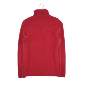 Pull femme manches longues rouge Lauren Ralph Lauren Col Roule