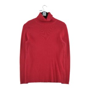 Pull femme manches longues rouge Lauren Ralph Lauren Col Roule