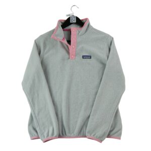 Pull polaires femme manches longues gris Patagonia Col Montant