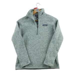 Pull polaires femme manches longues gris Patagonia Motif chine Col Montant