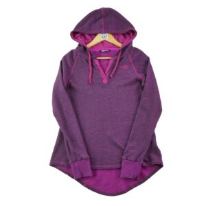Pull polaires homme manches longues violet The North Face Motif chine Col V