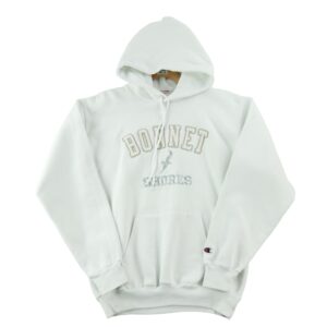 Sweat a capuche femme manches longues blanc Champion Col Rond