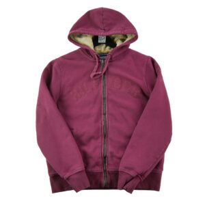 Sweat a capuche femme manches longues bordeaux Tommy Hilfiger Col Rond