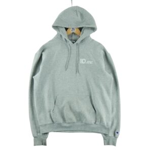 Sweat a capuche femme manches longues gris Champion Motif chine Col Rond