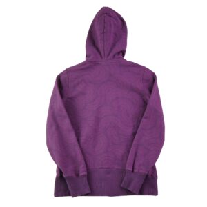 Sweat a capuche femme manches longues violet The North Face Motif imprime Col Rond