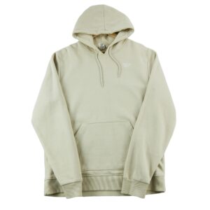 Sweat a capuche homme manches longues beige Vintage Col Rond