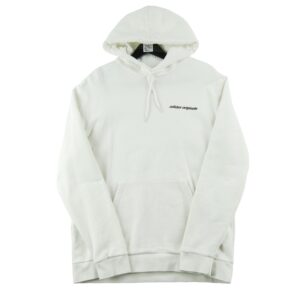 Sweat a capuche homme manches longues blanc Adidas Col Rond