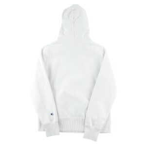 Sweat a capuche homme manches longues blanc Champion Col Rond