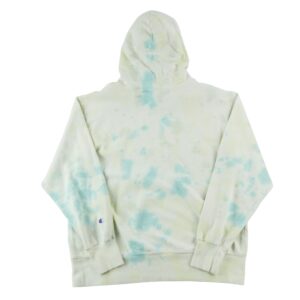 Sweat a capuche homme manches longues bleu clair Champion Motif a motifs Col Rond