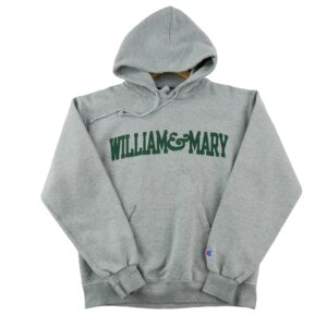 Sweat a capuche homme manches longues gris Champion Motif chine Col Rond