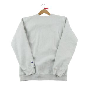 Sweat enfant manches longues blanc Champion Motif chine Col Rond