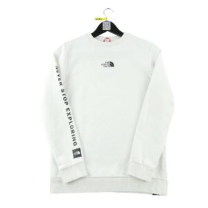 Sweat femme manches longues beige The North Face Col Rond