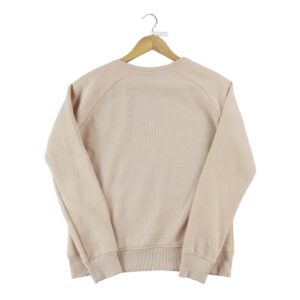 Sweat femme manches longues rose The North Face Col Rond