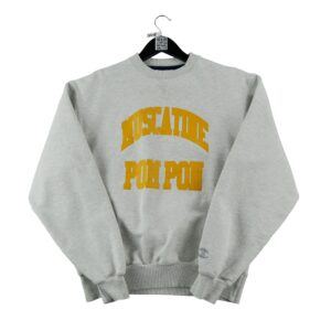 Sweat homme manches longues gris Champion Motif chine Col Rond