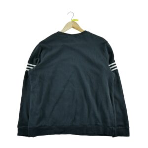 Sweat homme manches longues noir Adidas Col Rond