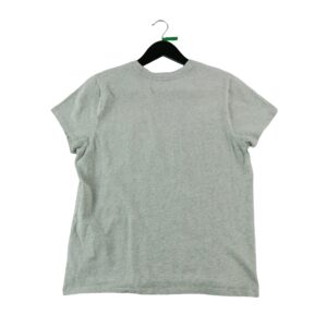 T shirt manches courtes femme gris Polo Ralph Lauren Motif chine Col Rond